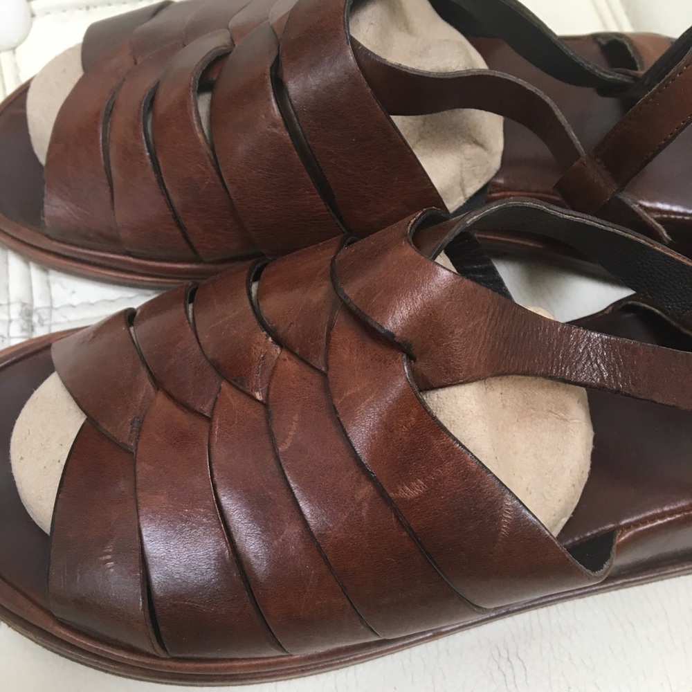 Joan & David Handmade in Italy Leather Sandals